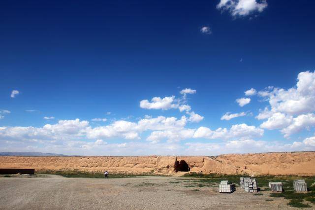 영태고성의 북쪽 성벽. ⓒ최종명