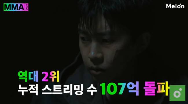 사진=‘멜론 뮤직 어워드 2024’ 중계 캡처