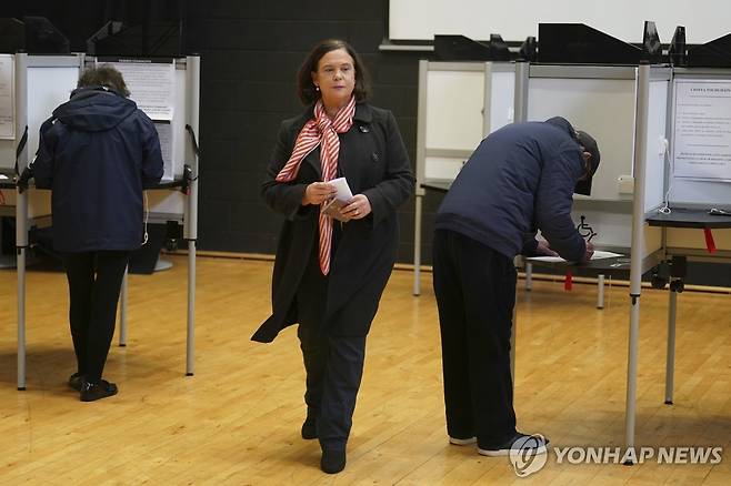 메리 루이즈 맥도널드 신페인당 대표 [AP/PA 연합뉴스]