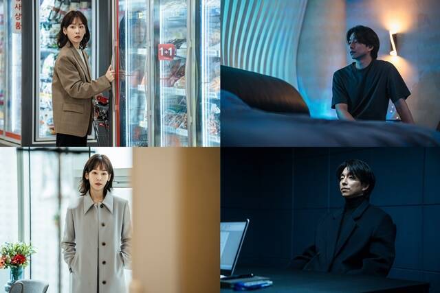 배우 서현진(왼쪽)과 공유가 '트렁크'에서 호흡을 맞춘다. /넷플릭스