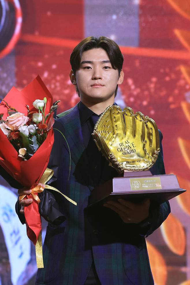 ▲리얼글러브 올해의 선수상을 수상한 김도영 ⓒ연합뉴스