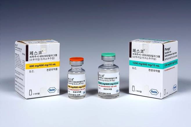 페스코 피하주사제 제품. [사진=한국로슈]