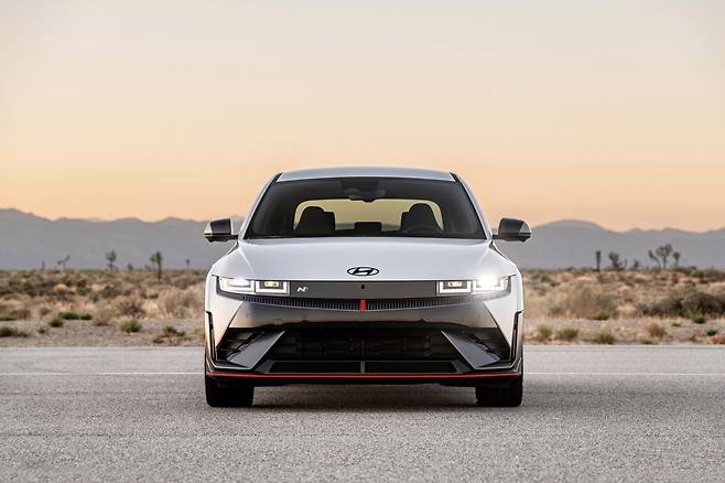 (서울=뉴스1) 박지혜 기자 = 현대차의 고성능 전기차 '아이오닉5 N' /현대자동차 제공