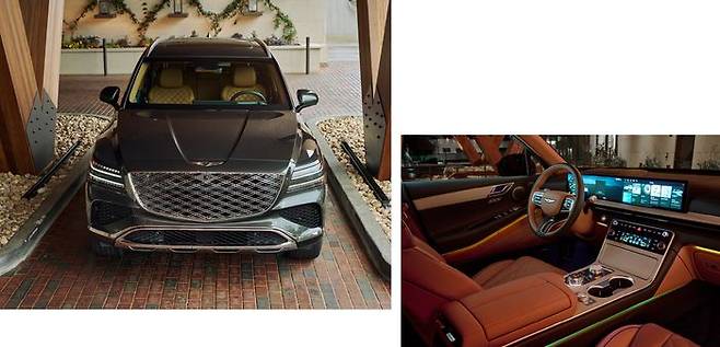 제네시스 GV80 외장 및 인테리어. ⓒ현대자동차