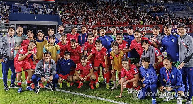 축구대표팀 선수들 [연합뉴스 자료사진]