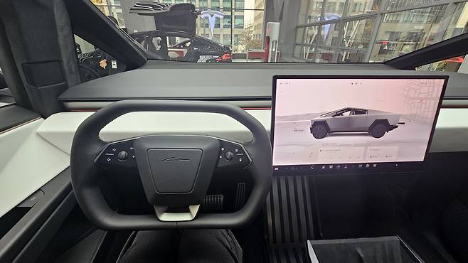 사이버트럭 내부 [촬영 임성호]