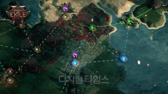 POE 2 최종 콘텐츠 '아틀라스' 시스템. 카카오게임즈 제공