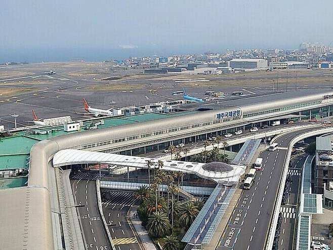 제주국제공항 전경. 임성준 기자