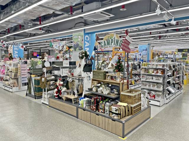 부산 신세계프리미엄아울렛 내 다이소 매장 전경/사진제공=신세계사이먼