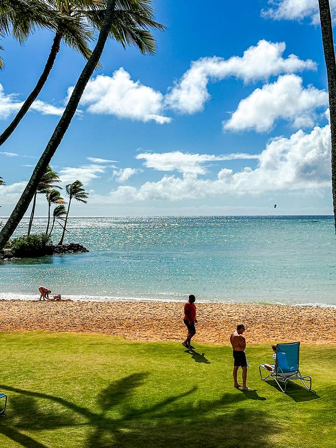 카할라 비치 풍경 / 사진=권효정 여행+ 기자