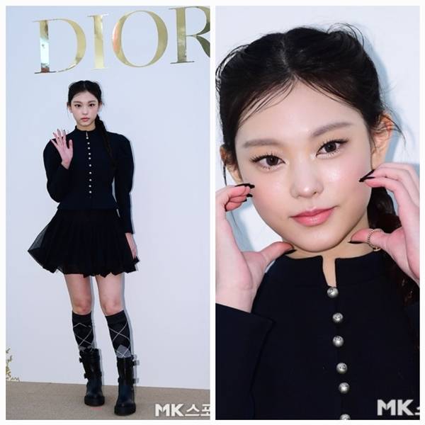 뉴진스 해린이 ‘고스룩’으로 완성한 럭셔리 앰버서더의 품격을 보여줬다. 사진=김영구 기자