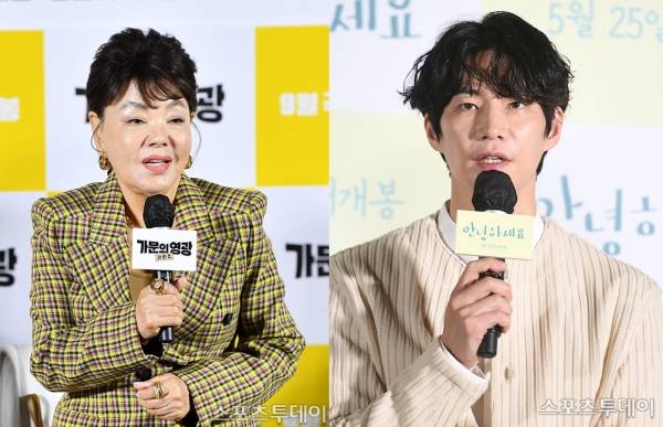 고(故) 김수미, 송재림 / 사진=DB