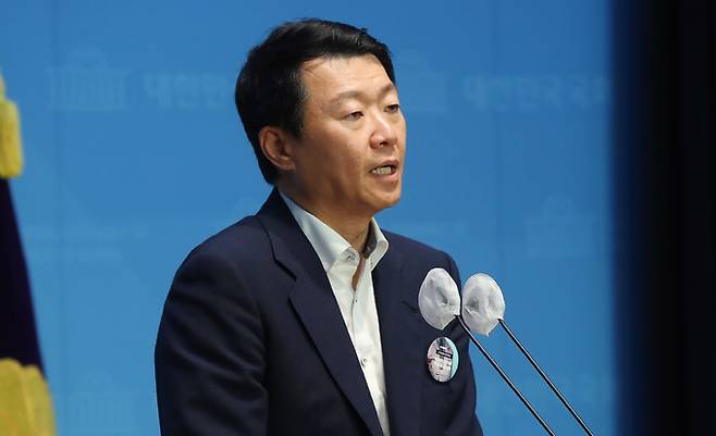 윤희석 국민의힘 대변인. 뉴시스