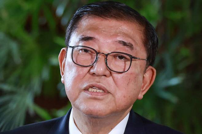 이시바 시게루 일본 총리(사진=AFP)