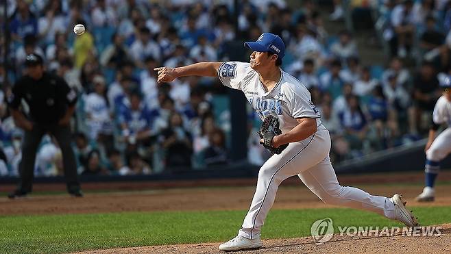 역투하는 오승환 [연합뉴스 자료사진]