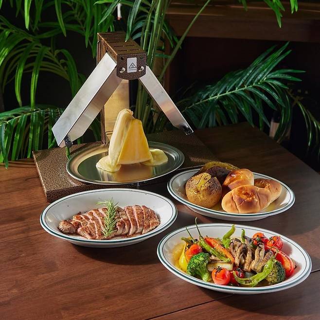 판교 구우트의 라클렛 세트/구우트 인스타그램