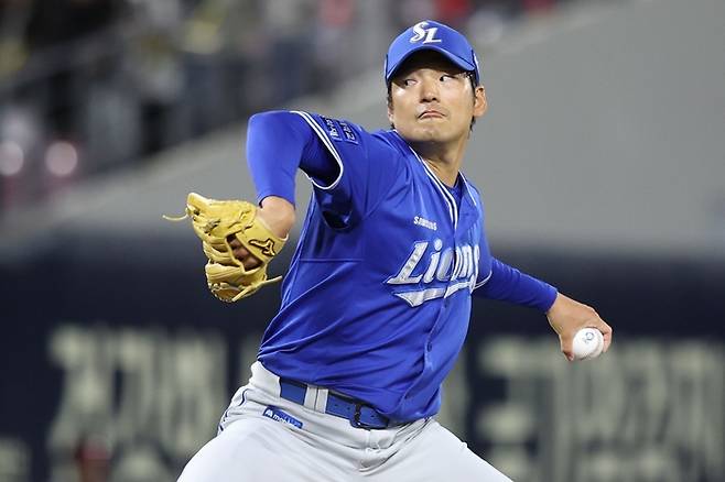 삼성 투수 백정현. 삼성 라이온즈 제공