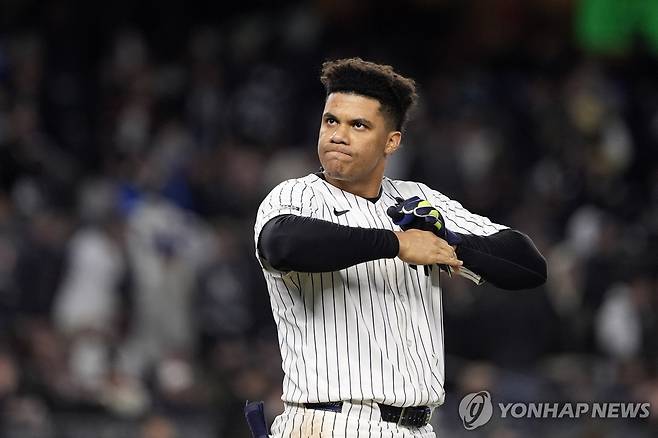 1조원대 계약을 앞둔 소토 [AP=연합뉴스 자료사진]