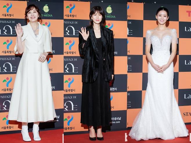 ©bnt뉴스, 좌측부터 2024 서울국제영화대상에 참석한 배우 이승연, 공민정, 이가령
