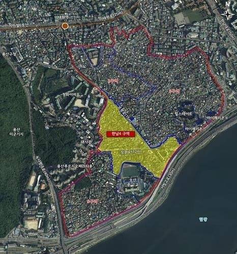 한남4구역 위치도. [사진 출처 = 서울시]