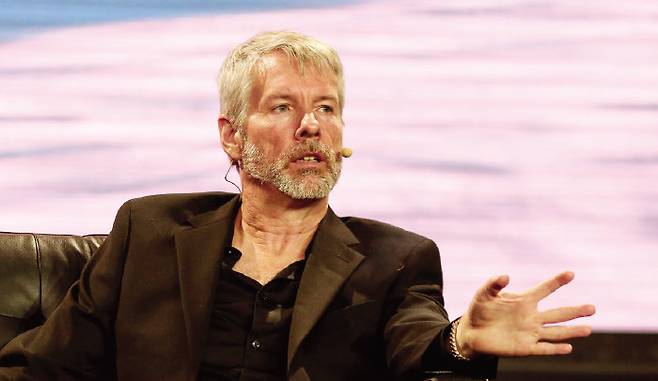 마이클 세일러 마이크로스트래티지 이사회 회장. [GettyImages]