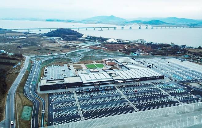 평택호 휴게소 전경 [이도 제공. 재판매 및 DB 금지]