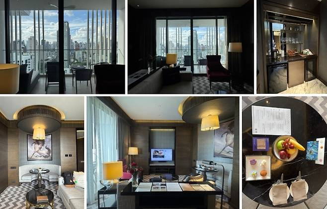 아유타야 스위트 거실 및 다이닝 공간 풍경 / 사진=홍지연 여행+ 기자