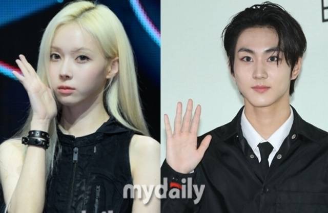 그룹 에스파 윈터(왼쪽), 엔하이픈 정원 / 마이데일리