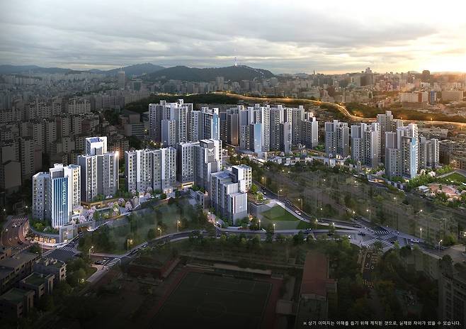 창경궁 롯데캐슬 시그니처 조감도[롯데건설 제공]