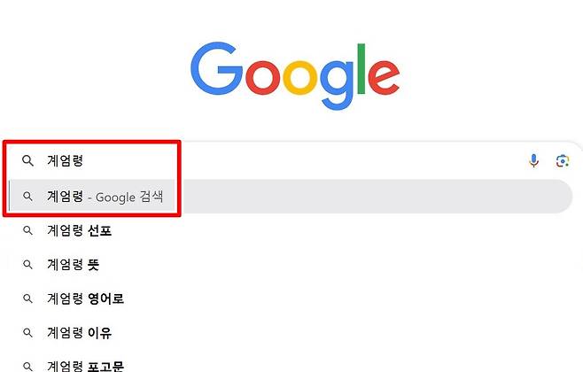 [구글 검색창 캡처]