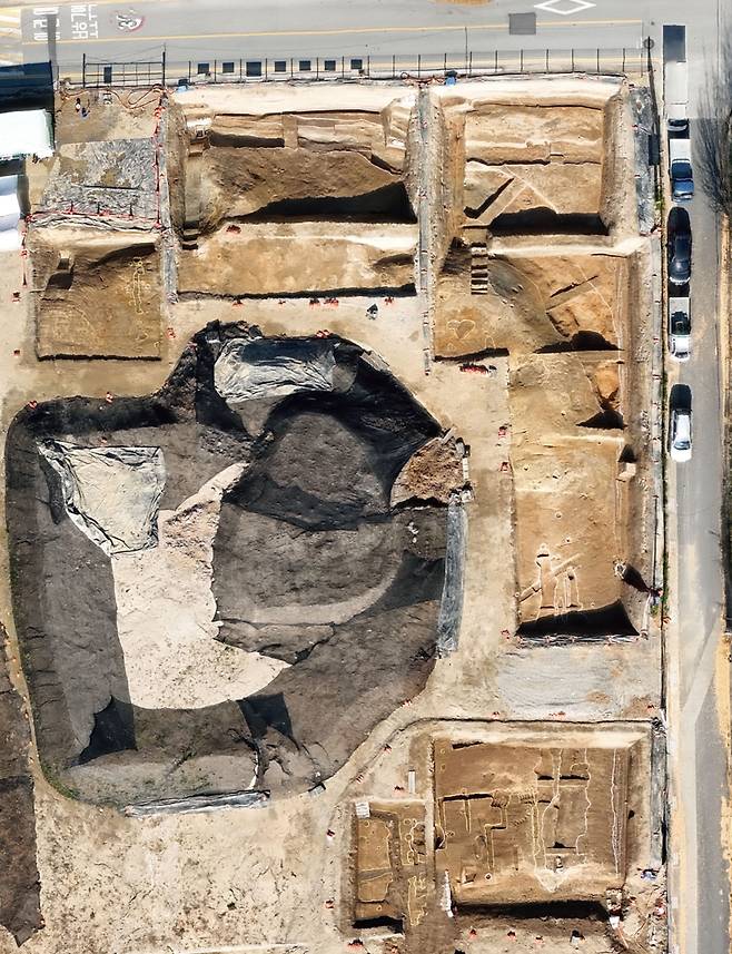 올해 17차 조사 지역 모습  [국립부여문화유산연구소 제공. 재판매 및 DB 금지]