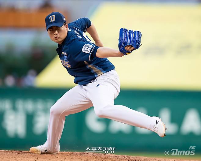 심창민이 지난해 NC에서 투구하는 모습. NC 다이노스 제공