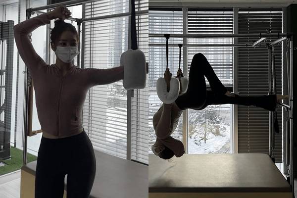 골프선수 유현주가 탄탄한 보디라인을 과시했다. /사진=유현주 인스타그램