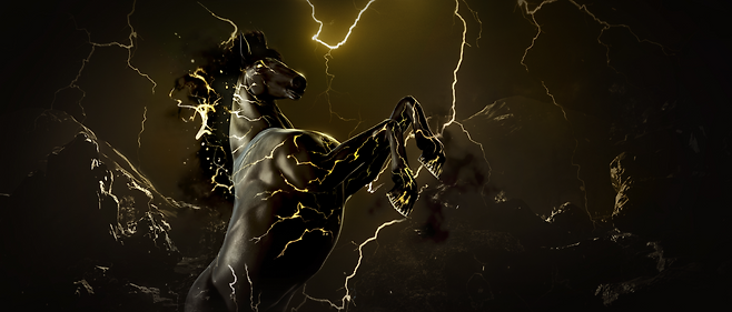 '검은사막' 신규 환상마 '볼타리온'.