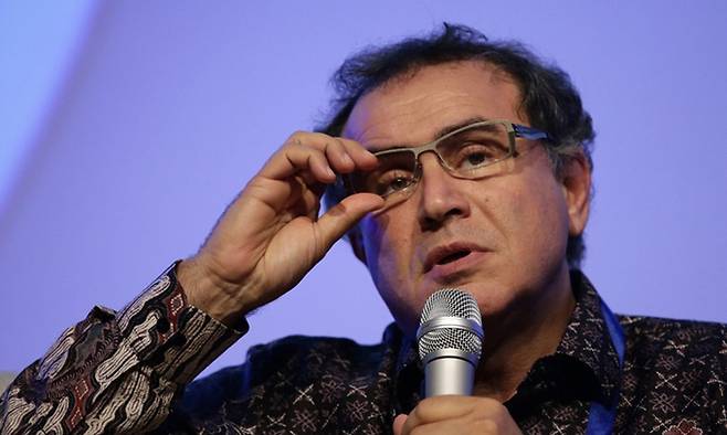 경제학자 누리엘 루비니 미국 뉴욕대 교수. EPA연합뉴스