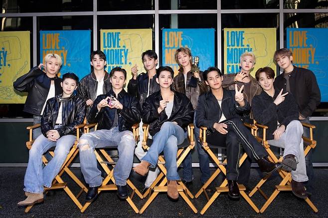 그룹 세븐틴 .연합뉴스
