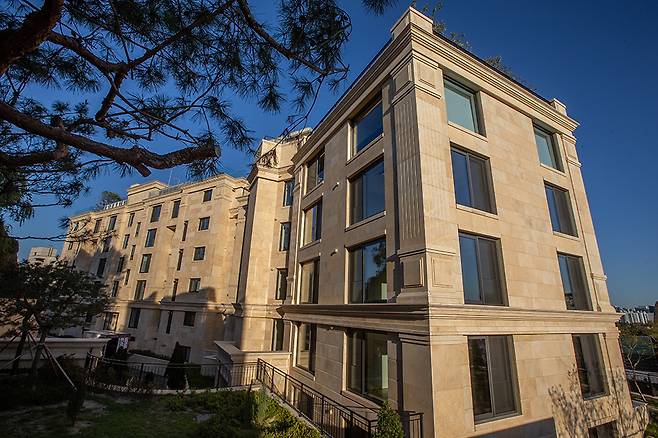 서울 용산구 한남동 ‘장학파르크한남’ 모습  [장학파르크한남 공식홈페이지 갈무리]