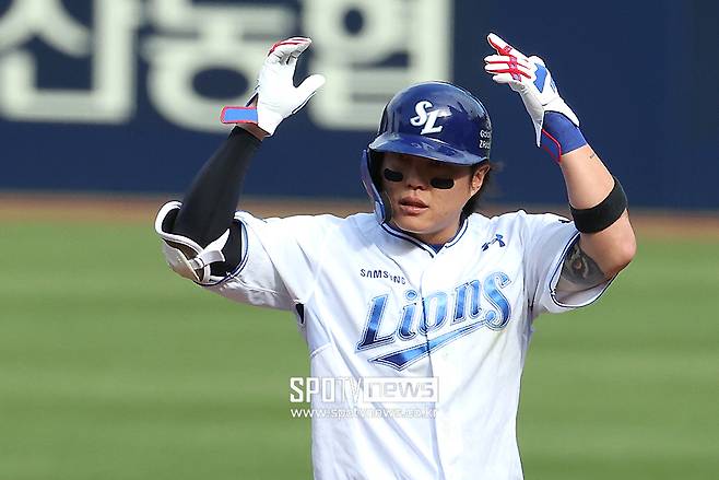 ▲ 삼성 내야 교체를 든든하게 지탱하며 자신의 가치를 증명한 류지혁. ⓒ곽혜미 기자