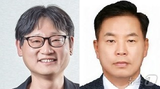 에코프로비엠 최문호 대표(왼쪽)과 김장우 대표(에코프로 제공)