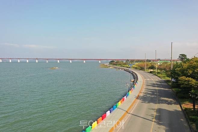 사천 무지갯빛해안도로