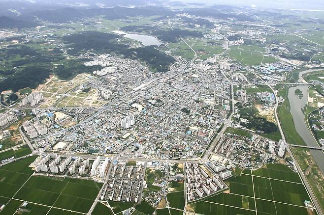 아산시 전경. 아산시 제공