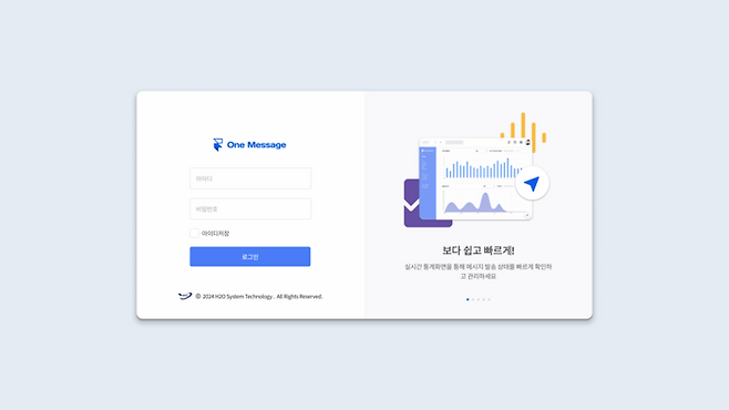 에이치투오시스템테크놀로지의 '원 메시지(One Message·가칭)'
