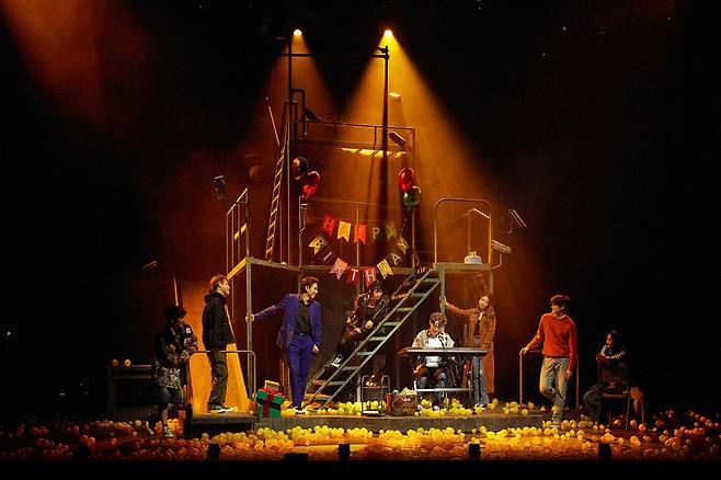 뮤지컬 '틱틱붐'의 한 장면. 신시컴퍼니