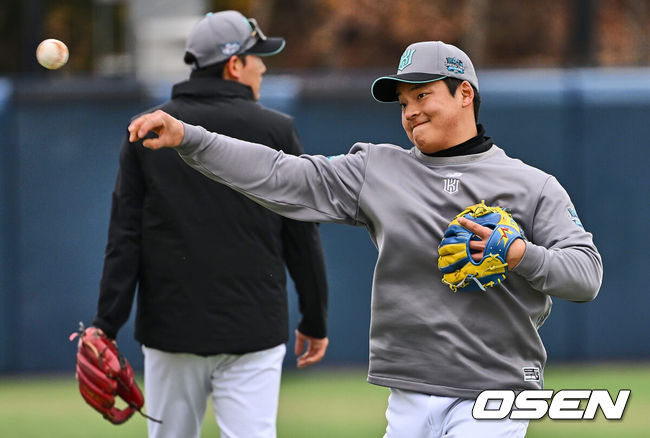 [OSEN=부산, 이석우 기자]  KT위즈 강민성 129 2024.02.02 / foto0307@osen.co.kr