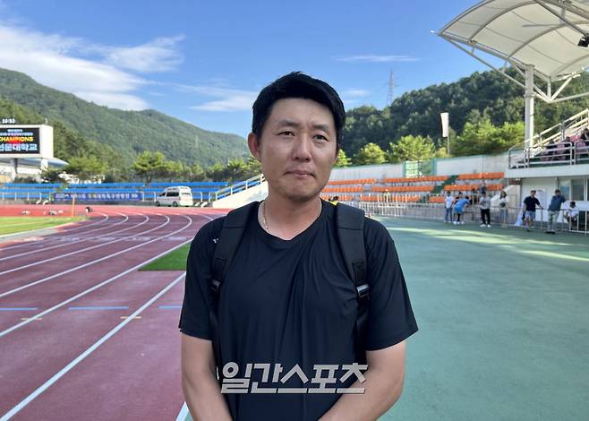 최재영 선문대 감독. 사진=김희웅 기자