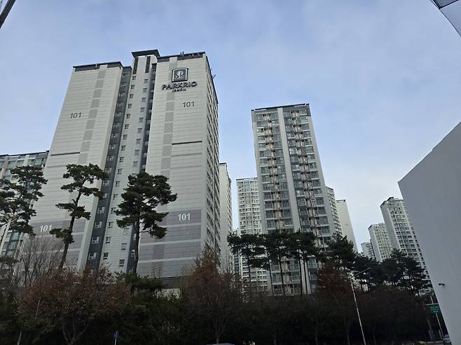 2008년 준공된 서울 송파구의 잠실파크리오아파트. 홍승희 기자