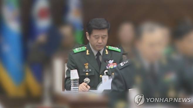 노상원 전 정보사령관(2017년 11월3일) [연합뉴스TV 제공]