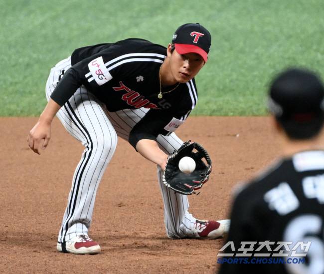 LG 김유민. 스포츠조선DB