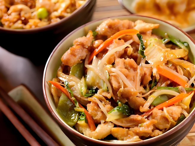 중국 잡채 찹수이. 출처 : 바이두