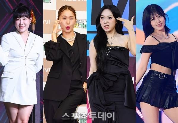 이은지, 미미, 이영지, 안유진 / 사진=DB